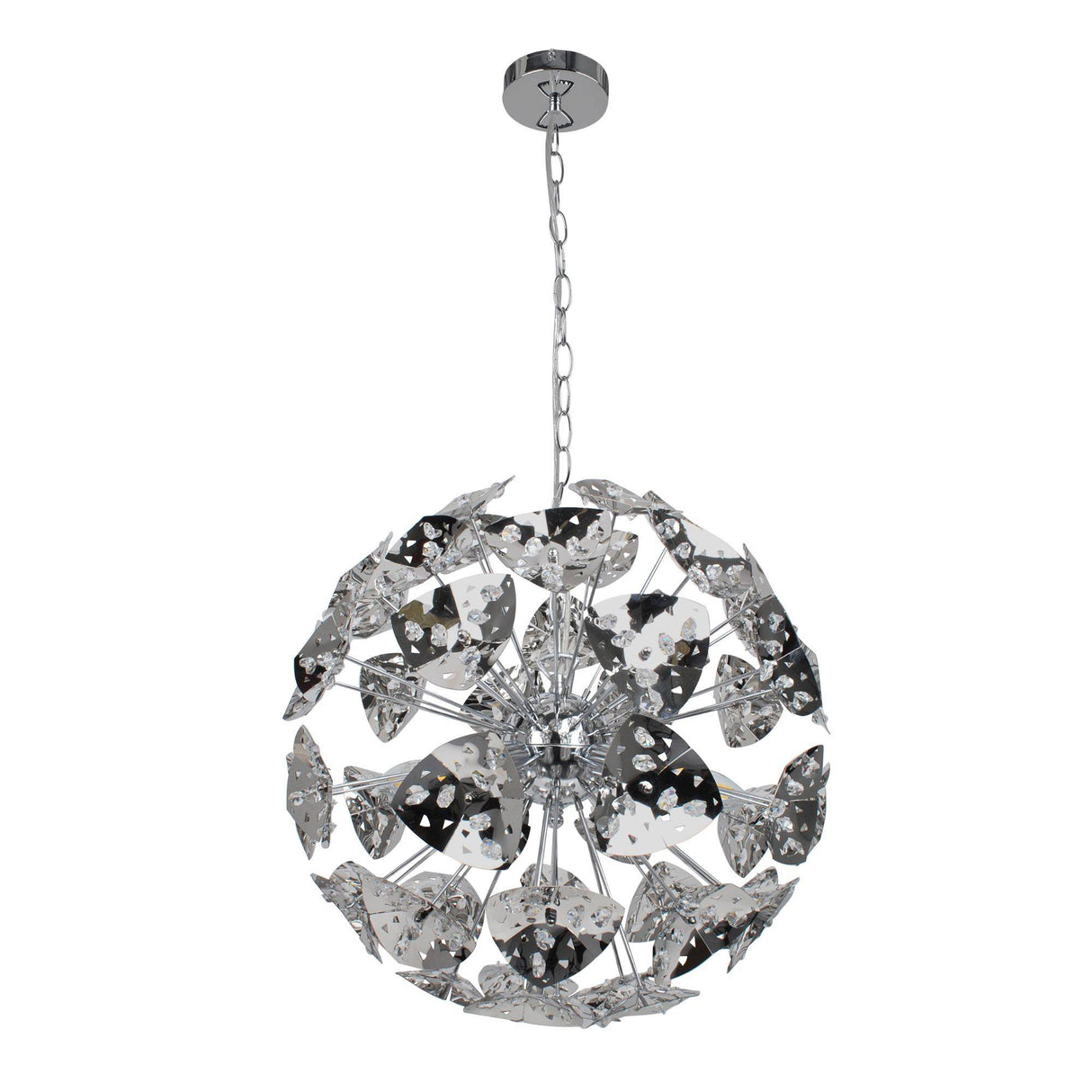 Pagazzi Ophir Polished Chrome Sputnik Pendant Light