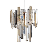 Pagazzi Onega Champagne & Smoked Glass Easy Fit Pendant Shade