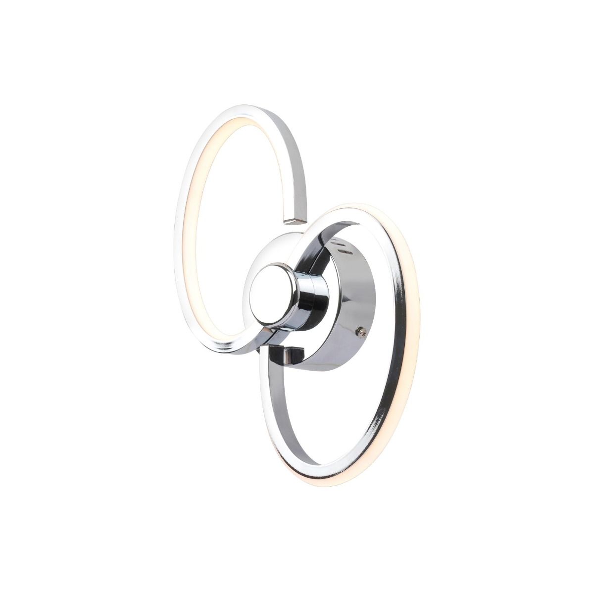Pagazzi Simona 2 Light Polished Chrome LED Wall Light
