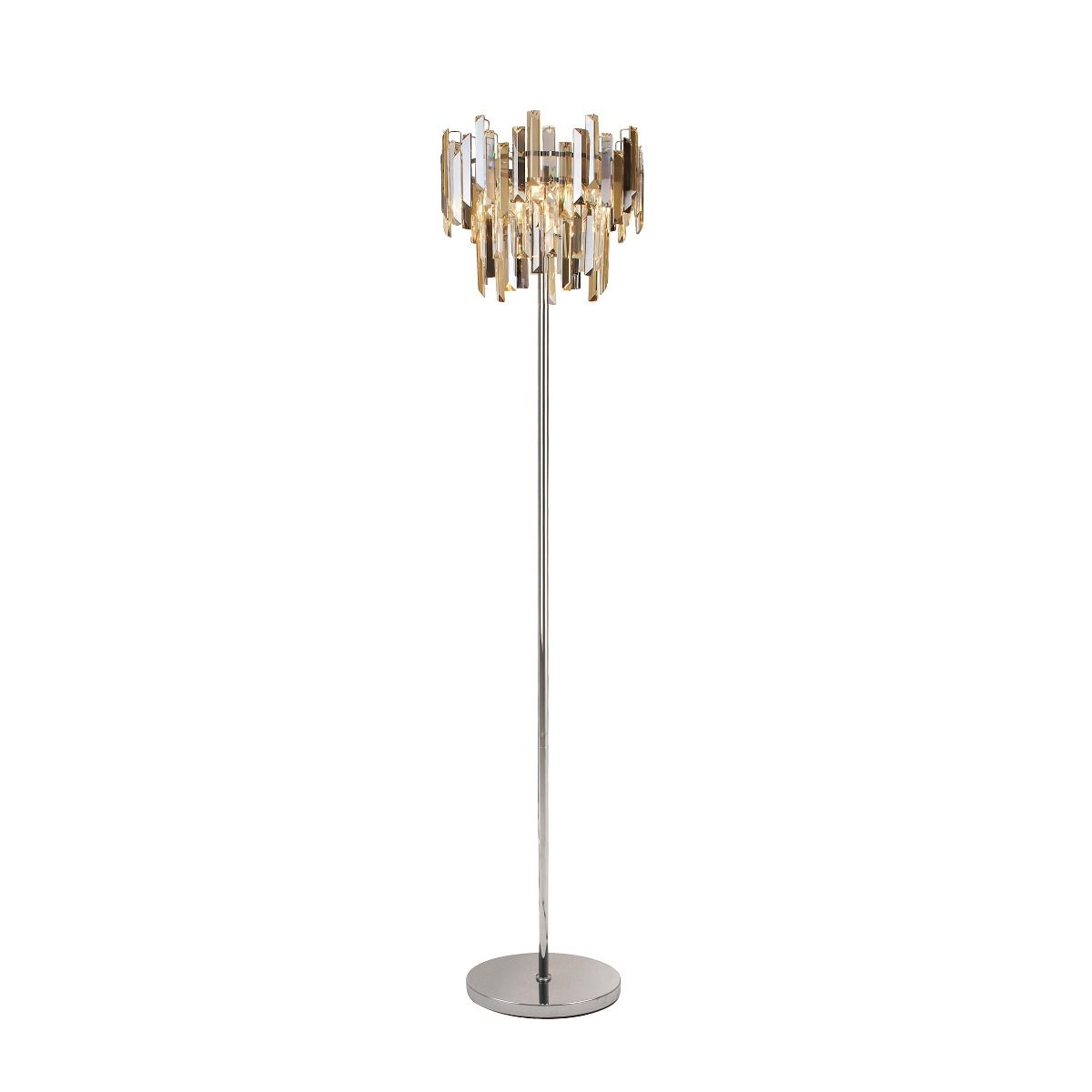 Pagazzi Onega Polished Chrome Floor Lamp