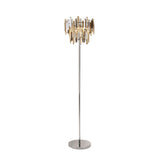 Pagazzi Onega Polished Chrome Floor Lamp