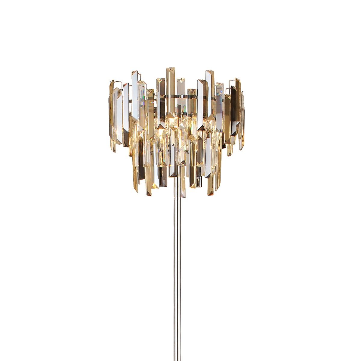Pagazzi Onega Polished Chrome Floor Lamp