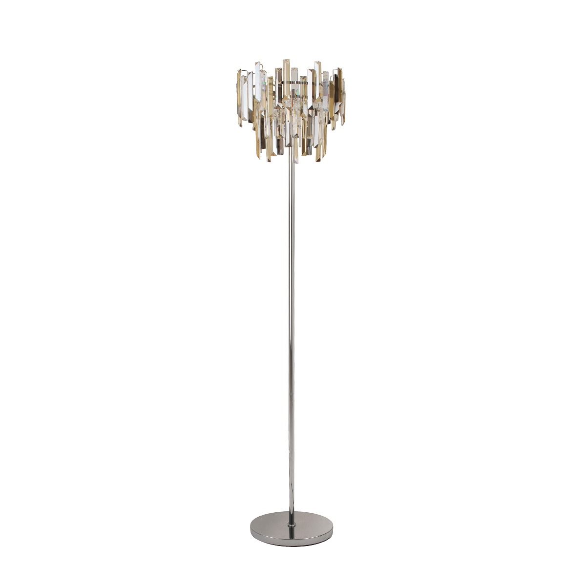 Pagazzi Onega Polished Chrome Floor Lamp