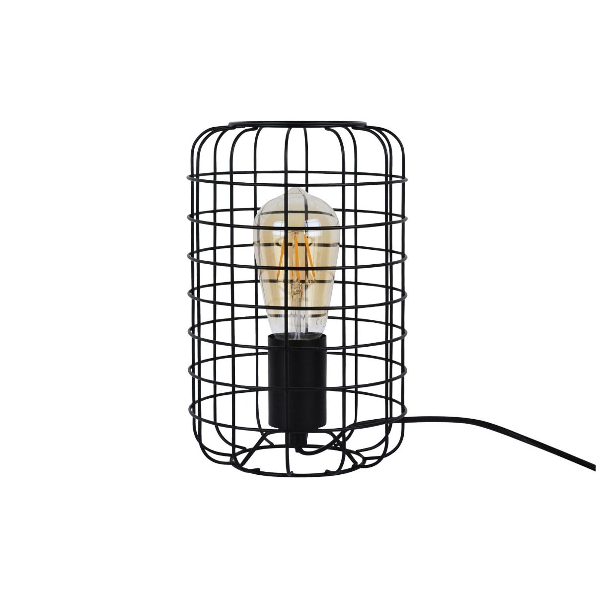 Pagazzi Aristo Cage Light Black Table Lamp