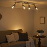 Pagazzi Arrigo 4 Light Split Bar Ceiling Light