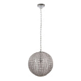 Pagazzi Giliola 1 Light Pendant Chrome and Clear Ceiling Light