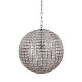 Pagazzi Giliola 1 Light Pendant Chrome and Clear Ceiling Light