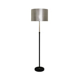 Pagazzi Zanita Light Toned Stem Silver Floor Lamp