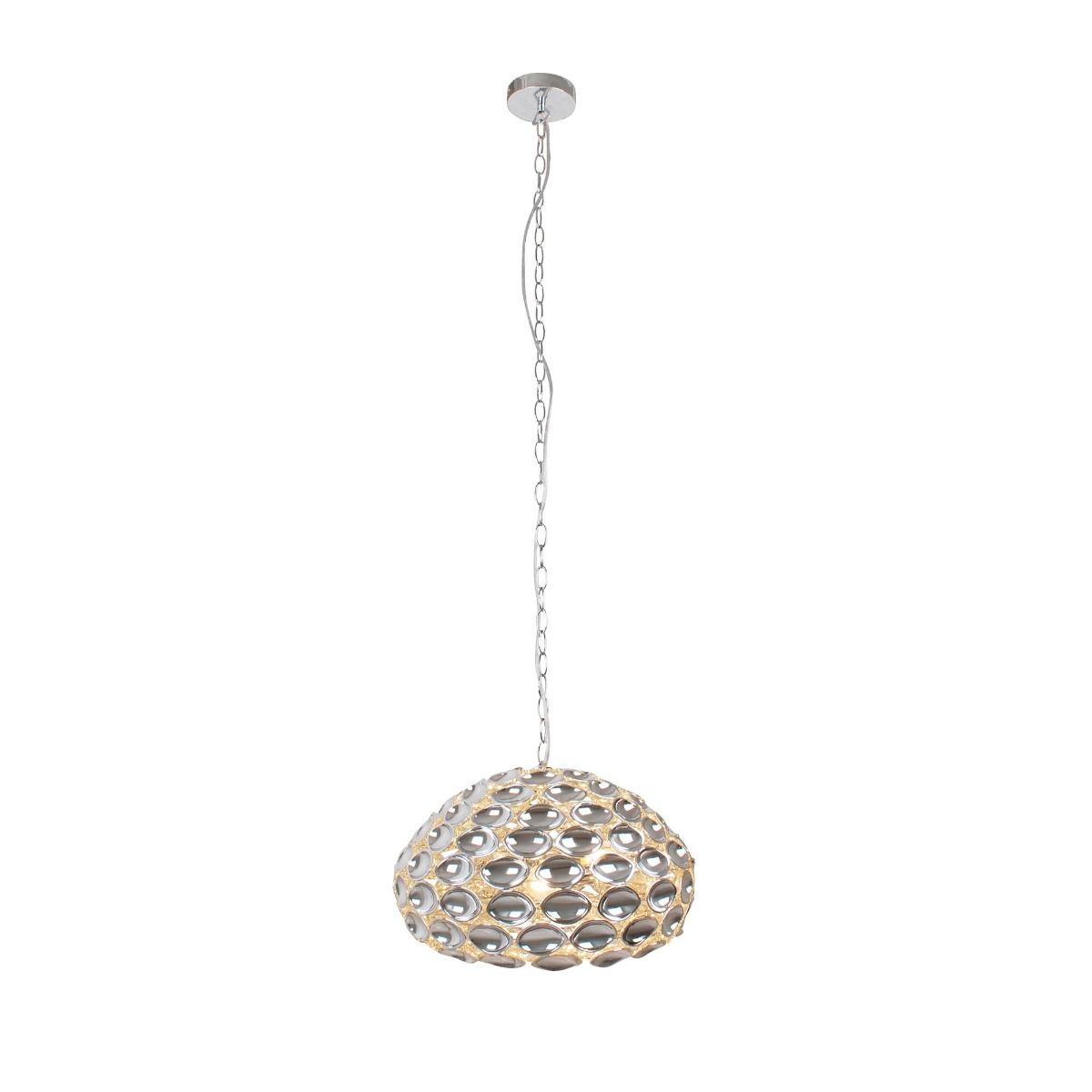 Pagazzi Editta Chrome Pendant Ceiling Light