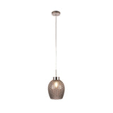 Pagazzi Raide Light Textured Glass Pendant Ceiling Light