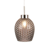 Pagazzi Raide Light Textured Glass Pendant Ceiling Light