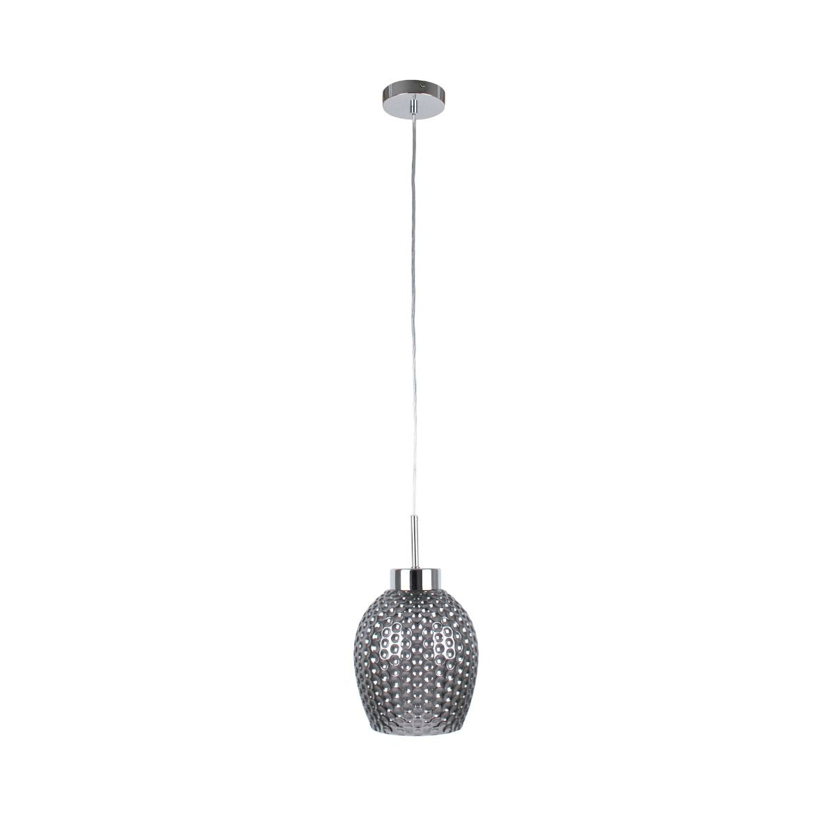 Pagazzi Raide Light Textured Glass Pendant Ceiling Light