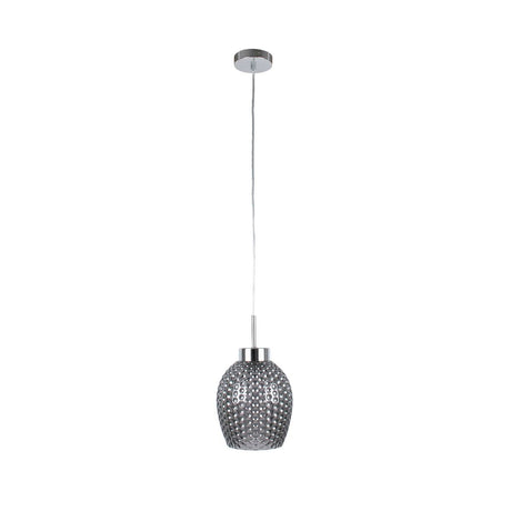 Pagazzi Raide Light Textured Glass Pendant Ceiling Light