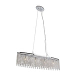Pagazzi Amity 4 Light Polished Chrome Crystal Ceiling Pendant