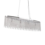 Pagazzi Amity 4 Light Polished Chrome Crystal Ceiling Pendant