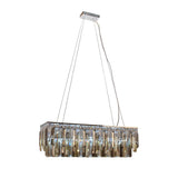 Pagazzi Onega 4 Light Polished Chrome Linear Ceiling Pendant