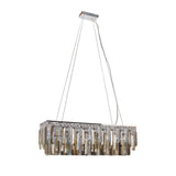 Pagazzi Onega 4 Light Polished Chrome Linear Ceiling Pendant