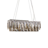 Pagazzi Onega 4 Light Polished Chrome Linear Ceiling Pendant