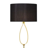 Pagazzi Zabina LED Gold Black Floor Lamp