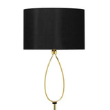 Pagazzi Zabina LED Gold Black Floor Lamp