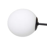 Pagazzi Parola 6 Light Matt Black Ceiling Light
