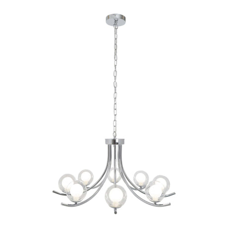 Pagazzi Jimena 5 Light Polished Chrome Pendant Ceiling Light
