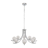 Pagazzi Jimena 5 Light Polished Chrome Pendant Ceiling Light