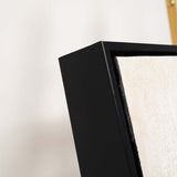 Pagazzi Abstract Blue Canvas with Black Frame - 60x120cm