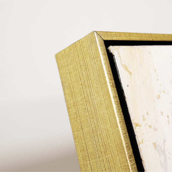 Pagazzi Forest Abstract Canvas with Gold Frame - 60x100cm