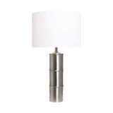 Pagazzi Zabor Satin Nickel Touch Table Lamp