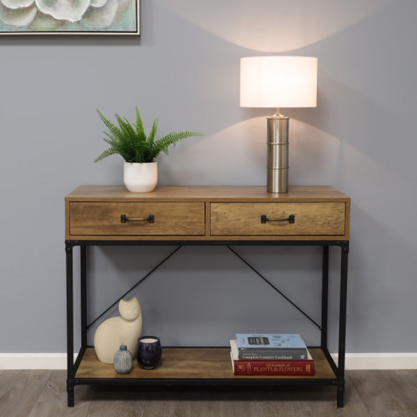 Pagazzi Zabor Satin Nickel Touch Table Lamp