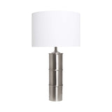 Pagazzi Zabor Satin Nickel Touch Table Lamp