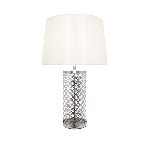 Pagazzi Kier Polished Chrome Table Lamp