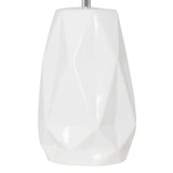 Pagazzi Skova White Ceramic Table Lamp