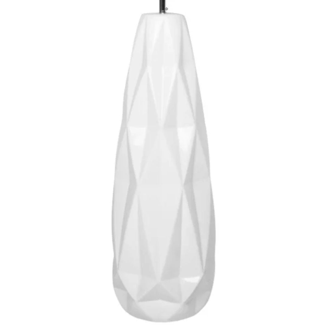 Pagazzi Skova White Ceramic Floor Lamp