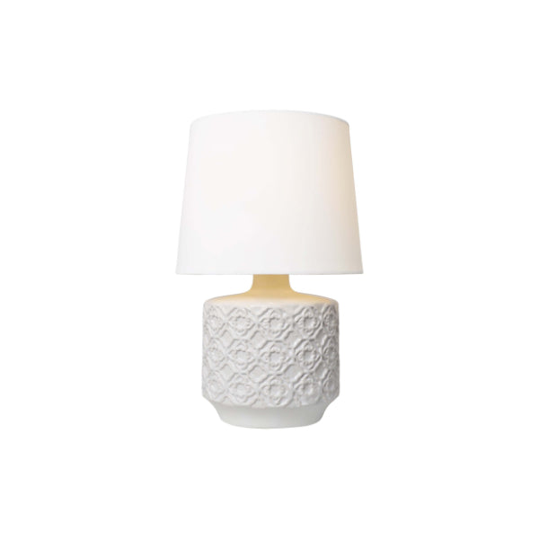 Pagazzi Mara White Ceramic Table Lamp