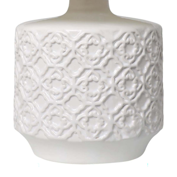 Pagazzi Mara White Ceramic Table Lamp