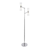 Pagazzi Herrera 4 Light Polished Chrome Floor Lamp
