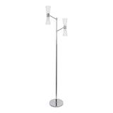 Pagazzi Herrera 4 Light Polished Chrome Floor Lamp