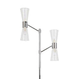 Pagazzi Herrera 4 Light Polished Chrome Floor Lamp