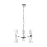 Pagazzi Herrera 6 Light Polished Chrome Pendant Ceiling Light
