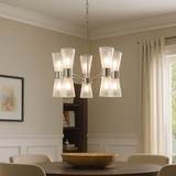 Pagazzi Herrera 10 Light Polished Chrome Pendant Ceiling Light