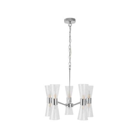 Pagazzi Herrera 10 Light Polished Chrome Pendant Ceiling Light