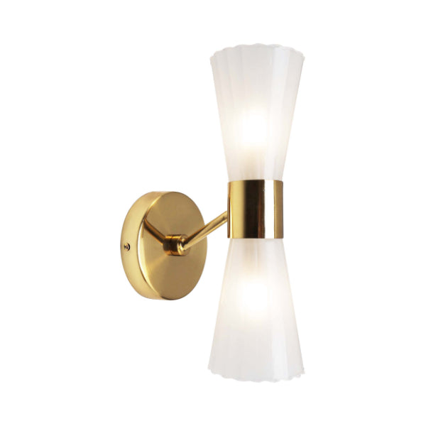 Pagazzi Herrera 2 Light Gold Wall Light
