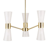 Pagazzi Herrera 6 Light Gold Pendant Ceiling Light