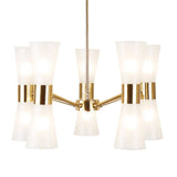 Pagazzi Herrera 10 Light Gold Pendant Ceiling Light