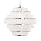 Pagazzi Heini Chrome Crystal Ceiling Pendant