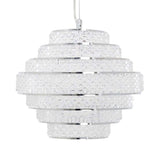 Pagazzi Heini Chrome Crystal Ceiling Pendant