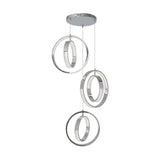 Pagazzi Yazia Polished Chrome LED Ceiling Pendant