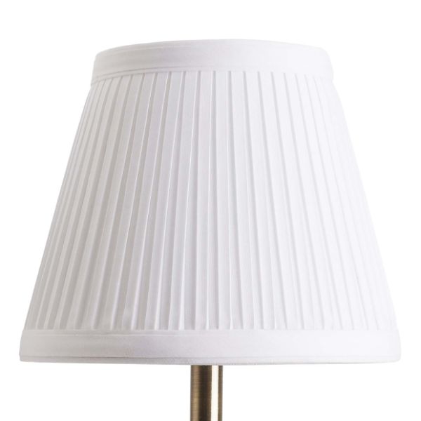 Pagazzi Giona Antique Brass White Wall Light